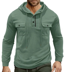 Sudaderas con Capucha de Alta Calidad para Hombre, 100% Algodón Ecológico, Unisex, Estilo Urbano, con Impresión Digital y Logotipo Personalizado para Invierno - Product Image 6