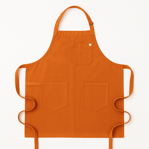 Fashion Design Kitchen <b>Apron</b> Cotton Canvas <b>Work</b> Baker <b>Apron</b> with Adjustable Strap - Product Image 5