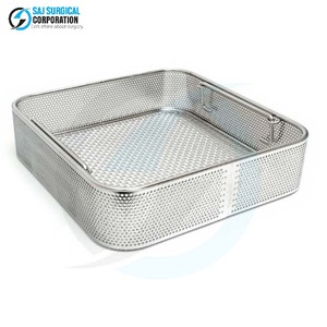 Cesta Din de Acero Inoxidable de Alta Calidad, Herramienta Manual de Recuperación Médica Diseñada para Cirugía Endoscópica y Aplicaciones Clínicas - Product Image 1