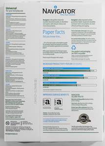 Navigator Eco Logical A4 Papel 75gsm - Product Image 3