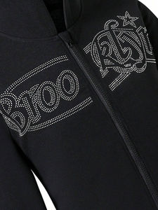 ชุดวอร์มผู้ชายดีไซน์สวย แต่งฮู้ด ประดับคริสตัล พร้อมตัวเลือกสกรีนโลโก้ ผ้าฝ้าย 100% สวมใส่สบาย เป็นมิตรกับสิ่งแวดล้อม ซักได้ ทันสมัย - Product Image 3