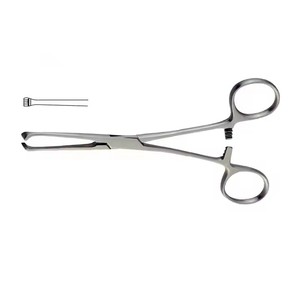 Venta caliente Allis Tissue Forceps Patrón alemán | Abrazadera quirúrgica de acero inoxidable de 5x4 dientes | Fórceps de agarre de tejido aprobados por ISO - Product Image 2