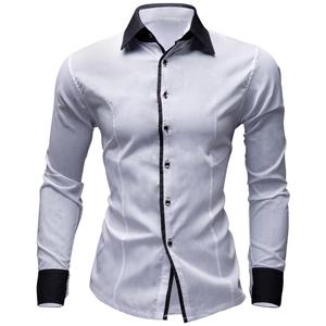 Dernier modèle de chemises respirantes pour hommes Chemise habillée pour homme de haute qualité produit de gros de rue populaire en coton polaire - Product Image 1
