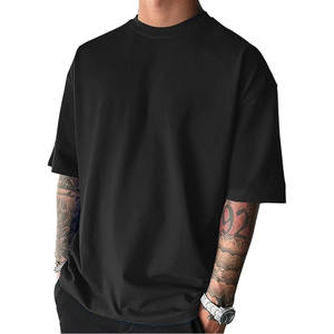 Camiseta de Manga Corta Extra Grande y Ecológica para Hombre, Talla Grande, con Logotipo en Blanco, Cargada por Dress Sports - Product Image 1