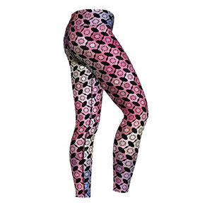 Leggings de sport pour femmes, vente chaude, logo personnalisé, imprimé, taille mi-haute, écologiques, respirants, séchage rapide, vente en gros - Product Image 4