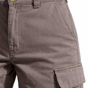 Pantalones Cargo de Cintura Alta y Pierna Ancha para Mujer, con Múltiples Bolsillos, Estilo Casual Urbano, Venta al Por Mayor OEM - Product Image 5