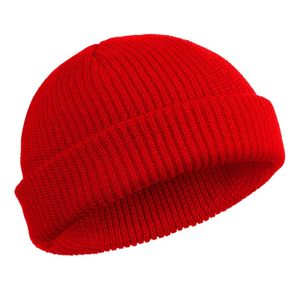 Custom Plain Knitted 100% Acrylic Beanie <b>Hat</b> <b>Winter</b> Warm Cuffed Business Travel Daily Wear - Product Image 1