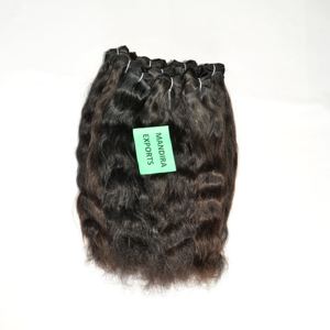 100% Virgin Vietnamese Temple Human <b>Hair</b> <b>Extensions</b> Natural Black <b>Color</b> Bundles Style Raw Bundles Weaving Indian <b>Hair</b> Type - Product Image 2