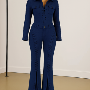 ชุดเซ็ตผู้หญิงสุดหรู เสื้อฮู้ดกำมะหยี่ถักลาย กางเกงขายาวผ้าฟลีซเนื้อนุ่ม ระบายอากาศดี สไตล์สตรีทแวร์ แบรนด์ส่วนตัว - Product Image 4