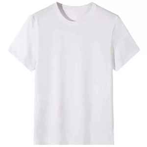 ออกแบบโลโก้ตามสั่ง เสื้อยืดแขนสั้นผู้ชายผ้าคอตตอนเย็นสบาย สีพื้น สไตล์ลำลอง เท่ห์ๆ ผ้าฝ้าย 100% เป็นมิตรกับสิ่งแวดล้อม ระบายอากาศได้ดี - Product Image 3