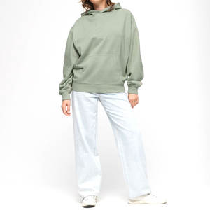 OEM/ODM Alta Calidad Algodón coreano Oversize Sudadera con capucha invierno mujer abrigo impreso técnicas venta al por mayor hombres llano Sudadera con capucha - Product Image 3