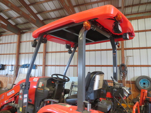 2019 KUBOTA L47 TRACTEUR/CHARGEUR/RÉTROCAVEUSE BASSES HEURES - Product Image 4
