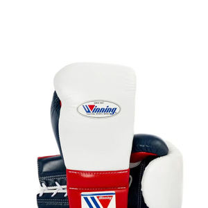 Gants de boxe personnalisés en gros avec logo imprimé, en cuir PU professionnel, imperméables, antidérapants, réglables avec sangle de poignet - Product Image 6