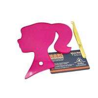 Nouveau design, tendance, durable, plateau magnétique pour extensions de cils HARL en acrylique et verre cristal, personnalisable, outil de beauté
