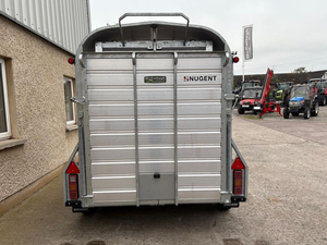 Remolque para Ganado 8 x 5 con Neumáticos Dobles, Remolque de Transporte de Animales Agrícolas Tipo Nugent con Rueda de Repuesto en venta a bajo precio - Product Image 4