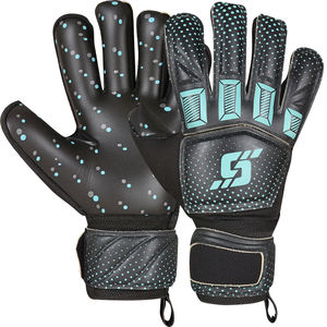 Gants de gardien de but de football professionnel personnalisables 4mm Contact Latex Respirant Caoutchouc Hyla Marque pour le Sport - Product Image 1