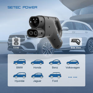 หัวชาร์จรถยนต์ไฟฟ้า SETEC POWER CCS2 250A 1000V DC ชาร์จเร็ว มาตรฐาน <span class=keywords><strong>IP54</strong></span> สำหรับรถยนต์ไฟฟ้ามาตรฐานยุโรป - Product Image 1