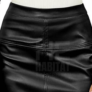 Minifaldas de Cuero Genuino Hechas con el Mejor Material, Tela Suave y Cómoda, Corte Elegante, Ideales para Primavera y Verano - Product Image 5