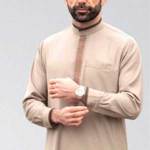 Túnica Thobe 2026 en Ropa Islámica, Logotipo Personalizado, Diferentes Colores, Ropa Islámica, Túnicas Musulmanas - Product Image 3