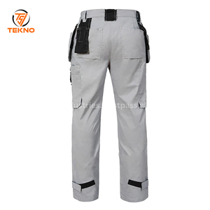 Pantalones DE TRABAJO amarillos de seguridad reflectantes de alta visibilidad para hombre, pantalones Cargo de alta visibilidad, servicio OEM, venta al por mayor, 2025 - Product Image 2