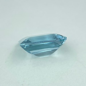 Đá quý tổng hợp Aquamarine nhân tạo, chất lượng AAA+, chế tác thủ công, cắt Emerald, đánh bóng, màu xanh da trời, được chứng nhận bởi bên thứ ba, cao cấp - Product Image 5
