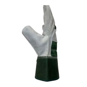Gants de travail en cuir confortables de haute qualité Gants de sécurité en cuir Gants de gréement de travail pour la protection industrielle des mains - Product Image 6