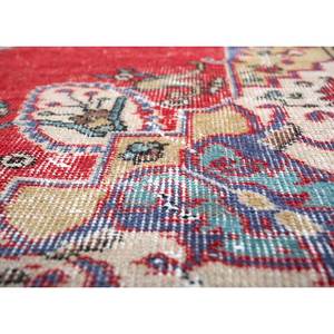 Tapis en laine noué à la main de grande taille, motif médaillon rouge et orange, pour salon, couloir rectangulaire - Pae-2405 - Product Image 3