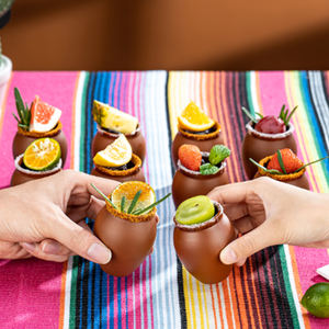 Vasos Creativos de Cerámica Esmaltada Tipo Kulhad para Té Chai, Cantaritos de <span class=keywords><strong>Barro</strong></span> Mexicanos y Tazas para Cóctel de Tequila - Product Image 2