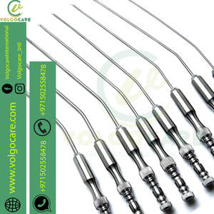 Juego de 8 piezas de tubos de succión Frazier al por mayor, instrumentos quirúrgicos de diagnóstico, acero inoxidable y material plástico - Product Image 5