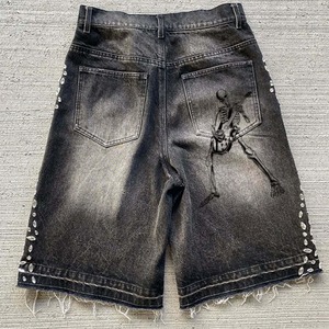 Pantalones Cargo de Hombre de Cintura Alta Transpirables con Múltiples Bolsillos, Rotos, de Corte Regular, Casuales, Lavados, Rectos, Holgados, 100% Algodón - ¡Gran Oferta! - Product Image 4