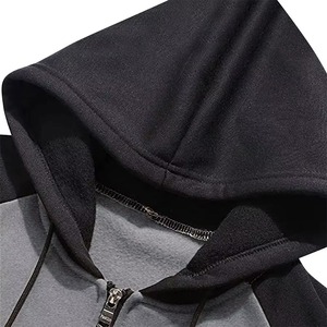 Sudadera Clásica de Corte Regular para Hombre, Estilo Urbano, 100% Algodón Felpa, Color Sólido, Logotipo Personalizado, Transpirable, para Invierno, Suministro de Fábrica OEM - Product Image 5