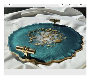 Plateau en résine époxy à prix d'usine pour plateau de service alimentaire Qualité standard époxy en Inde Vente spéciale - Product Image 3