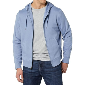 Pull-over bolsillos laterales última moda estilo callejero térmico personalizado hombres sudaderas con capucha al por mayor Streetwear sudaderas con capucha para hombres - Product Image 2