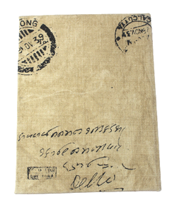 Cuaderno antiguo de lona de tapa dura con serigrafía de pájaro multicolor personalizado de alta calidad para suministros de oficina - Product Image 4