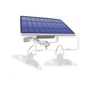 防水60LED太阳能室内/室外吊灯遥控花园棚照明开/关开关发光二极管光源 - Product Image 3