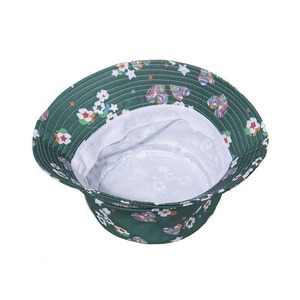 Sombrero de sol plegable de estilo Premium Unisex bordado de mariposa sombrero de cubo plano algodón al aire libre Panamá sombreros de pesca - Product Image 6