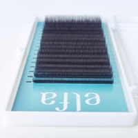 Extensions de cils personnalisées avec logo, faites à la main, en fibre HY LON, 8-15 mm, classiques, de haute qualité, 0,15 mm, volume complet premium