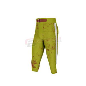 Ensemble de maillots de football américain pour jeunes Maillot respirant de haute qualité de niveau professionnel et pantalon assorti à manches courtes - Product Image 6