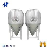 Cuve de fermentation HG conique 200l 300L 500L cuve de fermentation à double paroi