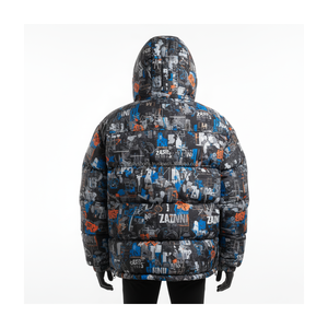 Premium Hommes Doudoune 340 GSM Durable Polyester Tissu Multi Couleur Street Style Imprimer Logo Personnalisé Doudoune Veste pour homme - Product Image 2