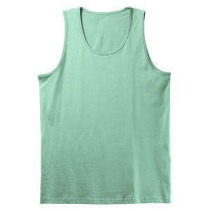 Maillot de sport sans manches en coton pour adulte Gym Mens Tank Top Bodybuilding Fitness Running Logo personnalisé Tank Top - Product Image 2