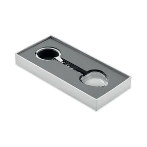 Llavero de Vidrio Personalizado Heartward, Artículo Promocional Elegante - Product Image 3