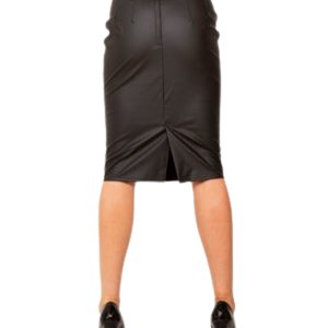 กางเกงหนังคริสติน่าสำหรับผู้หญิง สีดำ สไตล์เฟติช ขาเปิด สำหรับใส่ไปคลับ แนว BDSM - Product Image 3