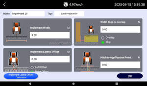 Système de pilotage automatique GPS de précision 2,5 cm avec moteur et boîte de vitesses pour tracteurs et agriculture, navigation GPS pour machines agricoles - Product Image 6