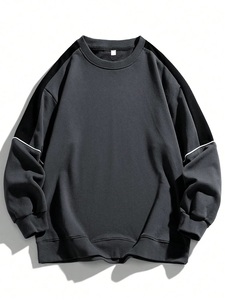 Alta calidad 100% algodón pulóver sudaderas de talla grande Logotipo de invierno de gran tamaño bordado lavado liso transpirable característica - Product Image 6
