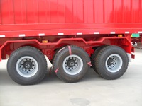 Camion à benne basculante robuste à trois essieux 100T personnalisable fabriqué en Chine-Transport spécial