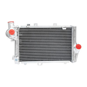 Radiateur en aluminium à 2 rangées GTGMOTO pour <span class=keywords><strong>BMW</strong></span> <span class=keywords><strong>K75</strong></span> K75S K75RT ABS K100RS K100LT K100RT K1100L 1984-1997 - Product Image 1