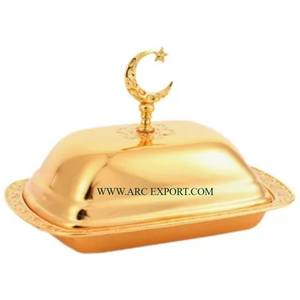 Plat à beurre au look unique de haute qualité Accessoires de cuisine pour hôtels et restaurants de mariage Plat de table - Product Image 1