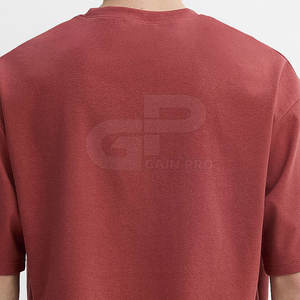 Camiseta Corta de Corte Cuadrado para Hombre con Diseño Moderno de Streetwear, Mangas Anchas, Estructura Relajada y Estilo Urbano a la Moda - Product Image 5