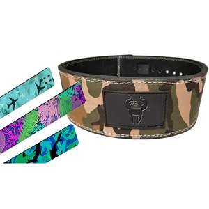 Cinturón de cuero de lujo de piel de vaca con hebilla de acero con diseño de palanca cinturones de cuero genuino de Pakistán - Product Image 1